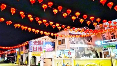 Photo of 大山腳福德正神會贊助  逾3千紅燈籠點綴街區