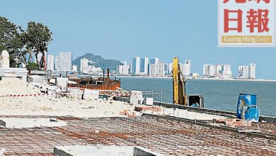 Photo of 耗資1220萬 舊關仔角海堤料年杪修復