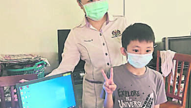 Photo of 善士助小學生上網課 一個二手電腦換一笑容