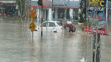 Photo of 甲多區閃電水災 數車拋錨困水中