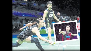 Photo of 梓嘉專心致志摘桃 橓瑩同樣晉4強