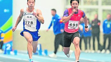 Photo of 室內賽60米奪冠 蘇炳添復出神勇