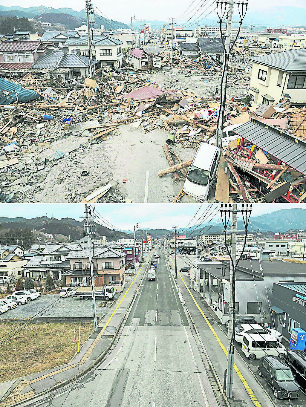 10年過去了日本311大地震災區變化| 國際| 2021-03-10 – 光明日报