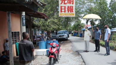 Photo of 吉蘇丹下鄉關心民瘼 瞭解沿海制水困境