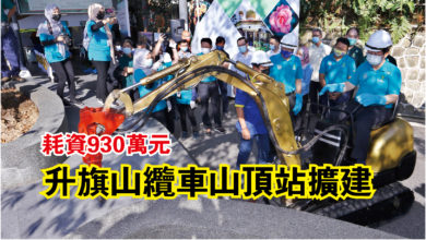 Photo of 耗資930萬元  升旗山纜車山頂站擴建
