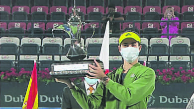 Photo of 迪拜網球賽 穆古魯扎破冠軍荒