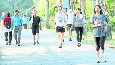 Photo of 晨運者守身距 巴生市會公園重開