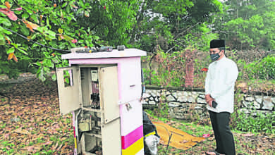 Photo of 巴生街燈電箱又遭破壞 這回輪到萬津路