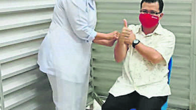 Photo of 昔縣450醫護接種疫苗