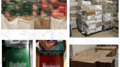 Photo of 武吉阿曼捕2男  威北破獲85萬元私煙