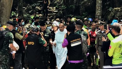 Photo of 泰北僧侶被困淹水洞穴4天獲救