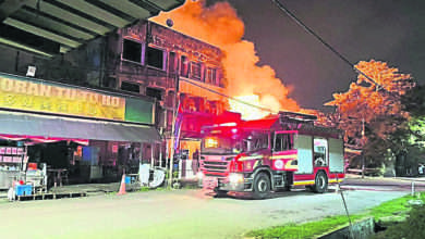 Photo of 淡杯二巷店屋火患 消拯員火場救受困翁