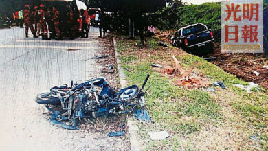 Photo of 摩多皮卡相撞女護士死