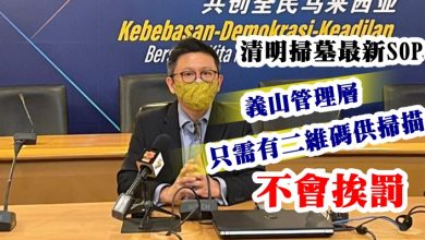 Photo of 清明掃墓SOP  義山管理層只需有二維碼供掃描  不會挨罰