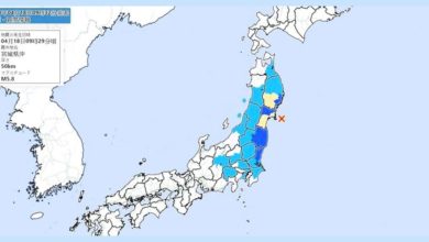 Photo of 日本宮城縣近海  5.8級地震