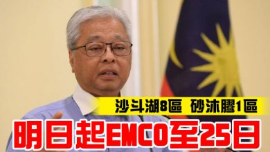 Photo of 沙斗湖8區 砂沐膠1區   明日起EMCO至25日