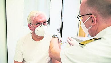 Photo of 德總統接種阿斯利康疫苗