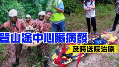 Photo of 登山途中心臟病發 及時送院治療