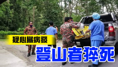 Photo of 疑心臟病發  登山者猝死