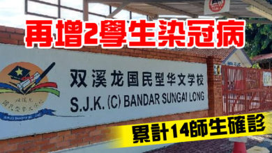 Photo of 再增2學生染冠病 雙溪龍華小累計14師生確診
