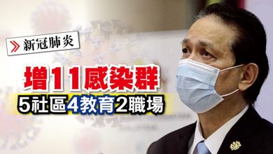 Photo of 增11感染群 5社區 4教育 2職場