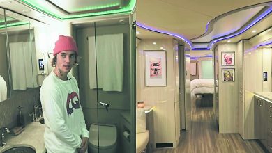 Photo of 賈斯汀比伯 公開房車巴士內部 空間超大備有桑拿浴室