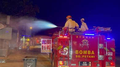 Photo of 雙溪大年疫情升溫  義消隊沿街消毒