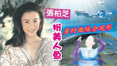 Photo of 張柏芝 扮美人魚身材曲線全現形