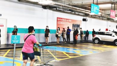 Photo of 全面封鎖前補貨 巴剎超市現人龍