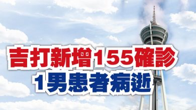 Photo of 吉打新增155確診 1男患者病逝