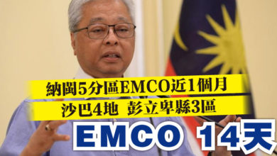 Photo of 納閩5分區EMCO近1個月  沙巴4地 彭立卑縣3區  EMCO 14天