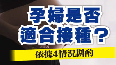 Photo of 孕婦是否適合接種？ 依據4情況斟酌