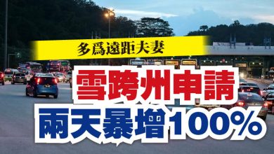 Photo of 多為遠距夫妻  雪跨州申請兩天暴增100%