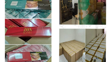 Photo of 警捕2男   起獲183箱逾144萬元私煙