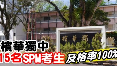Photo of 【SPM放榜】檳華獨中15名SPM考生 及格率100%