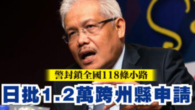 Photo of 警封鎖全國118條小路 日批1.2萬跨州縣申請