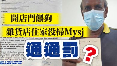 Photo of 開店門餵狗 雜貨店住家沒掃Mysj  通通罰？