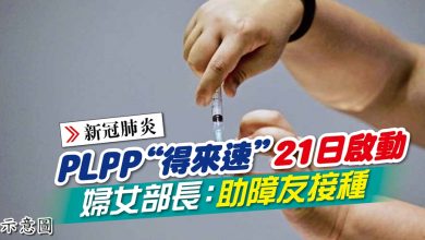 Photo of PLPP“得來速”21日啟動 婦女部長：助障友接種