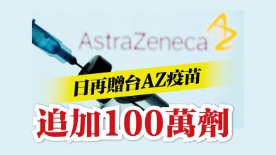 Photo of 追加100萬劑 日再贈台AZ疫苗