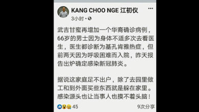 Photo of 足不出戶小園主也確診