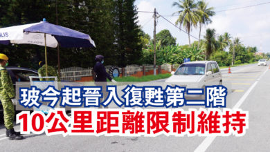 Photo of 玻今起晉入復甦第二階  10公里距離限制維持