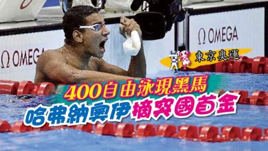 Photo of 【東京奧運】400自由泳現黑馬 哈弗納奧伊摘突國首金