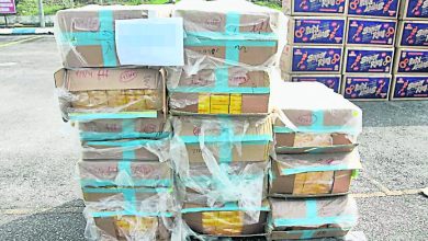 Photo of 藏在零食箱圖掩人耳目 91.5萬元私煙被警充公