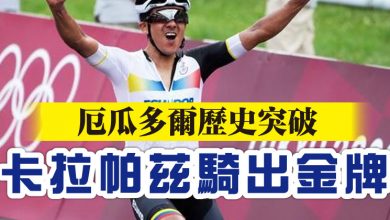 Photo of 厄瓜多爾歷史突破 卡拉帕茲騎出金牌