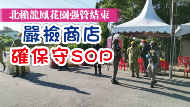 Photo of 北賴龍鳳花園強管結束  嚴檢商店確保守SOP