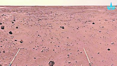 Photo of 祝融號穿越火星複雜地形