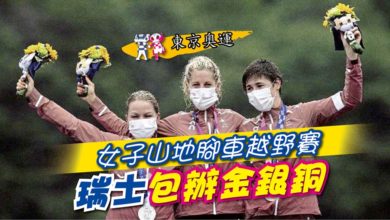 Photo of 【東京奧運】女子山地腳車越野賽 瑞士包辦金銀銅