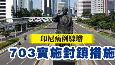 Photo of 印尼病例驟增  703實施封鎖措施