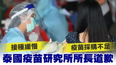 Photo of 接種緩慢 疫苗採購不足 泰國疫苗研究所所長道歉