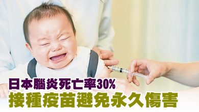 Photo of 日本腦炎死亡率30% 接種疫苗避免永久傷害